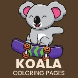 Koala fargeleggingssider
